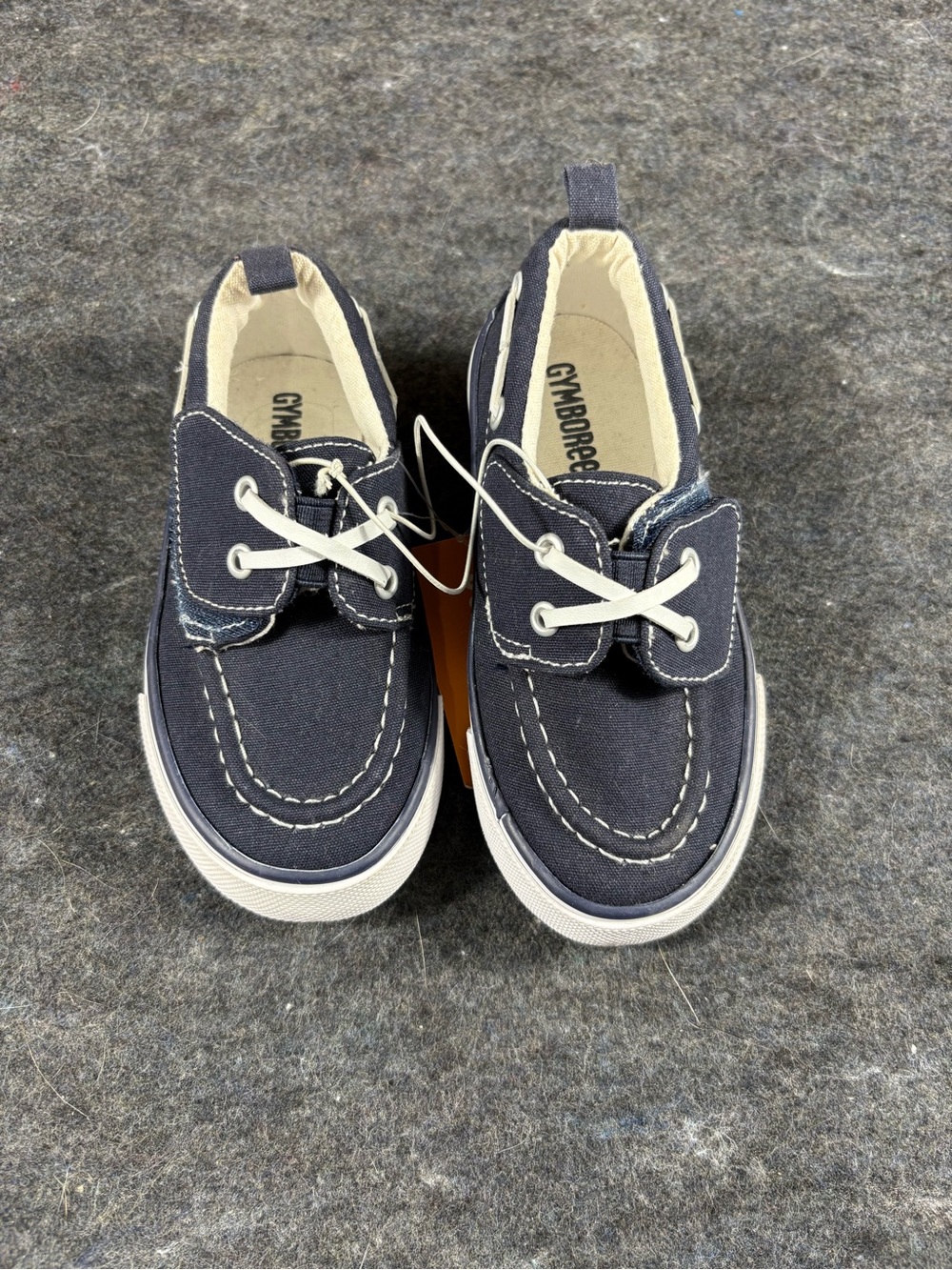 Gymboree Navy Canvas Kids Shoes SZ 9 NWT